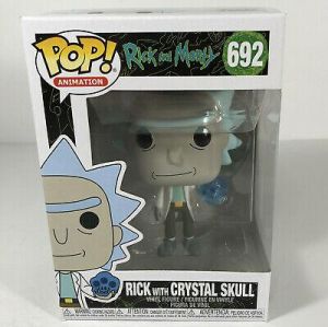 Funko Pop! Rick and Morty Rick with Crystal Skull 692 Vinyl Figure Mint Conditio