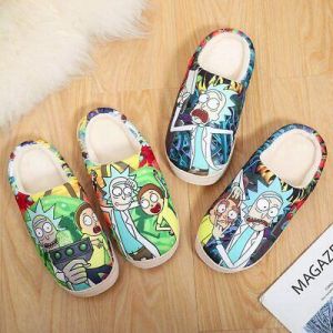 Casual Rick and Morty Slippers Women & Men ,Casual Rick and Morty shoes